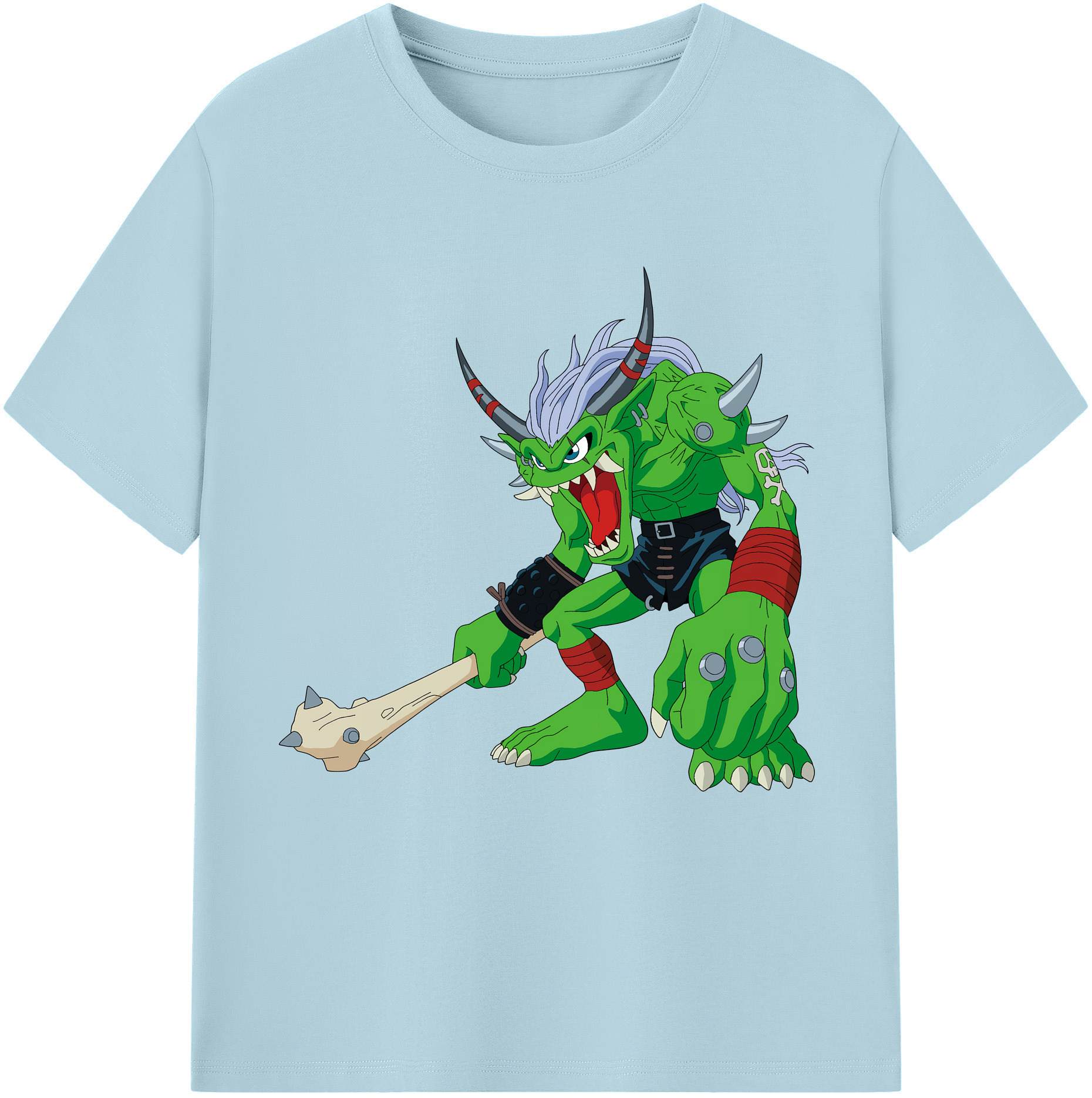 （画像用） Digimon デジタルモンスター/デジモン 綿100％半袖Tシャツ（フロントプリント）